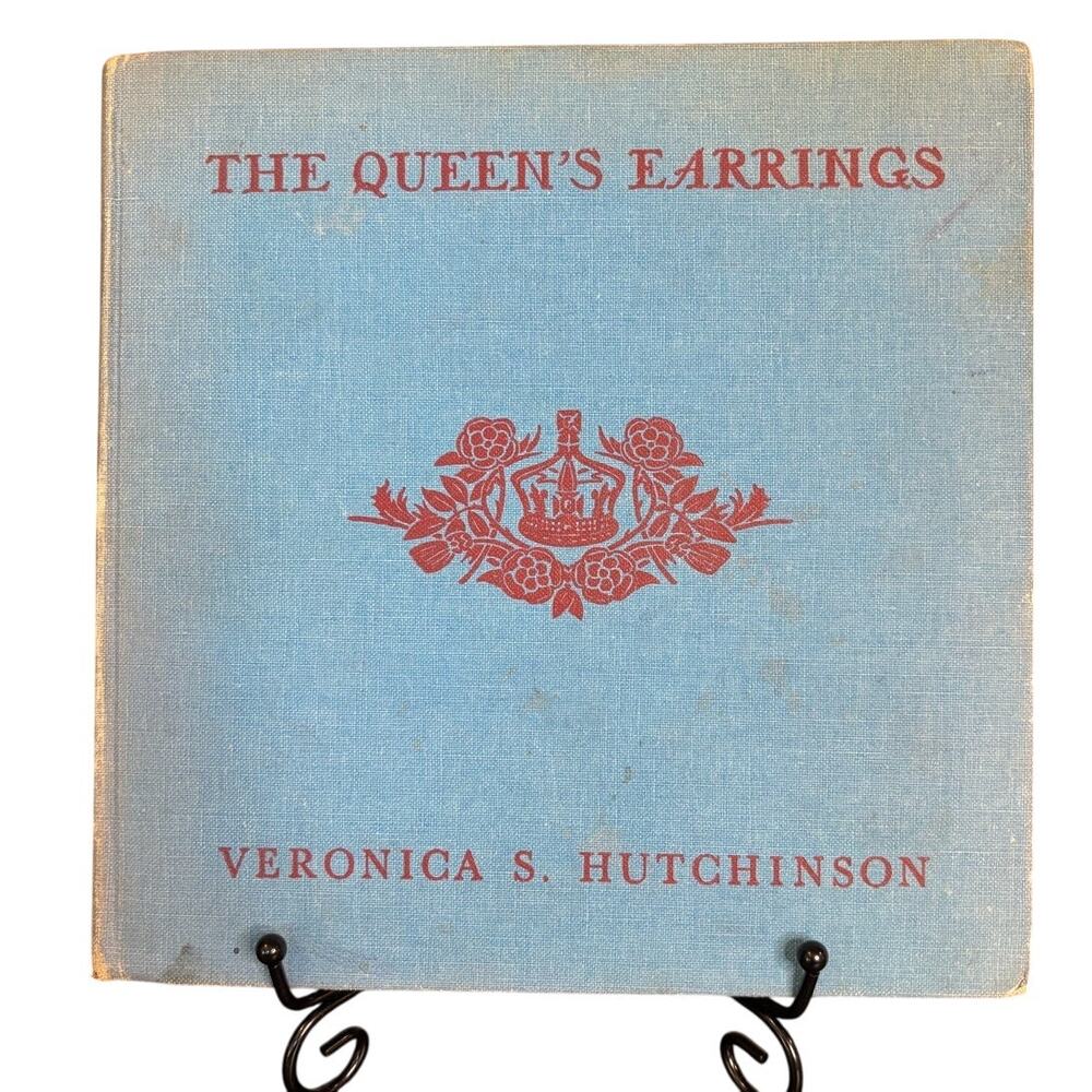 RARE VTG 1938 First Edition, The Queens Earrings by V.S. Hutchinson, HC
